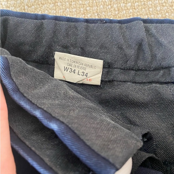 Men's Dockers Navy Pants 34x34 - Picture 4 of 7